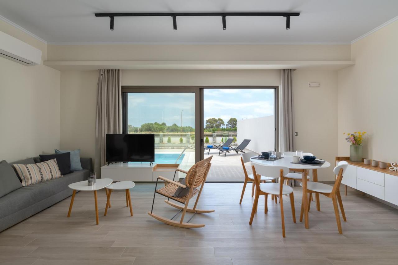 Armonia Suites Gennadi Bagian luar foto