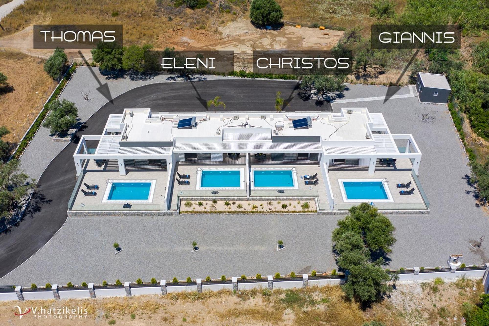 Armonia Suites Gennadi Bagian luar foto