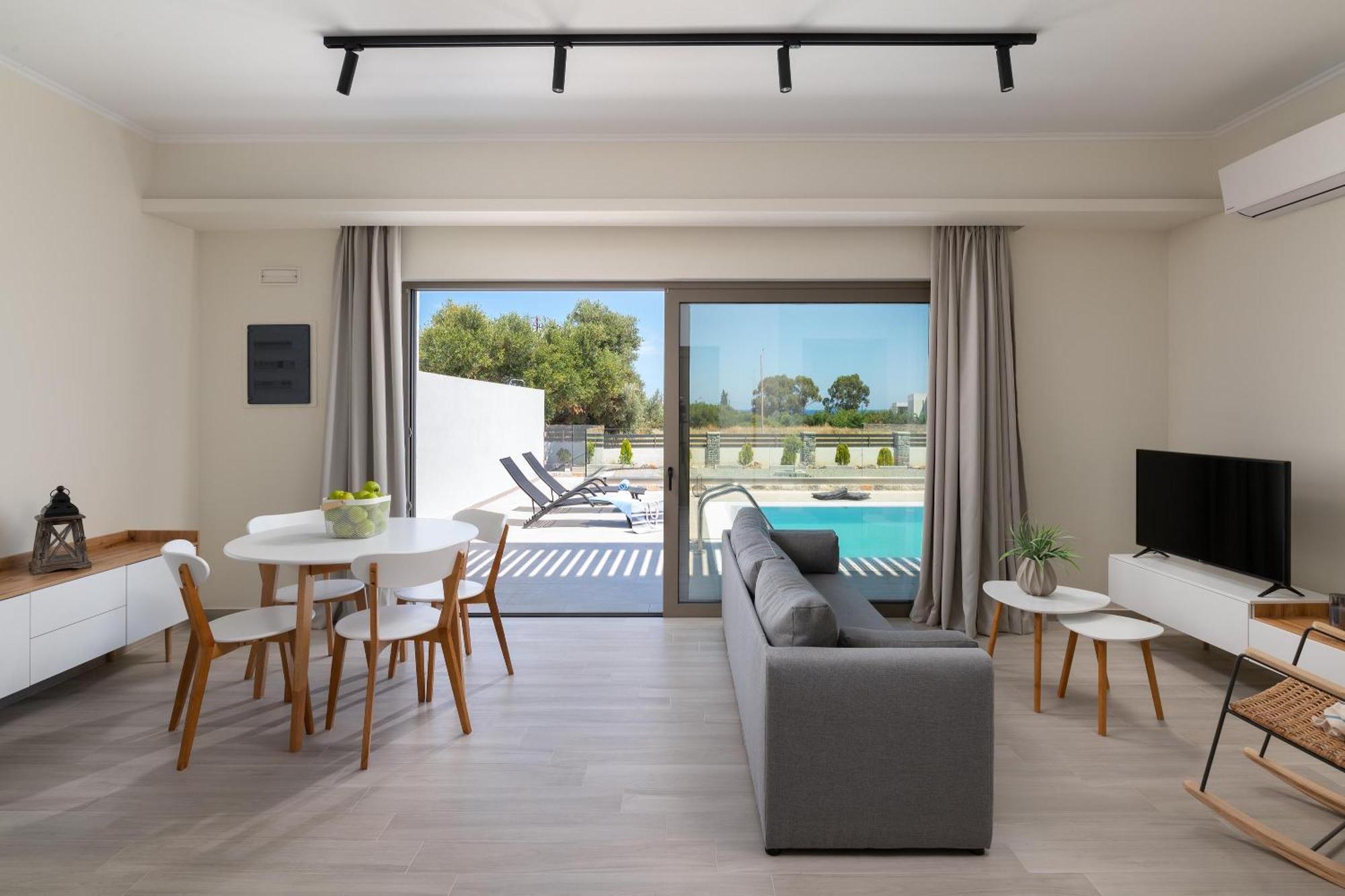 Armonia Suites Gennadi Bagian luar foto