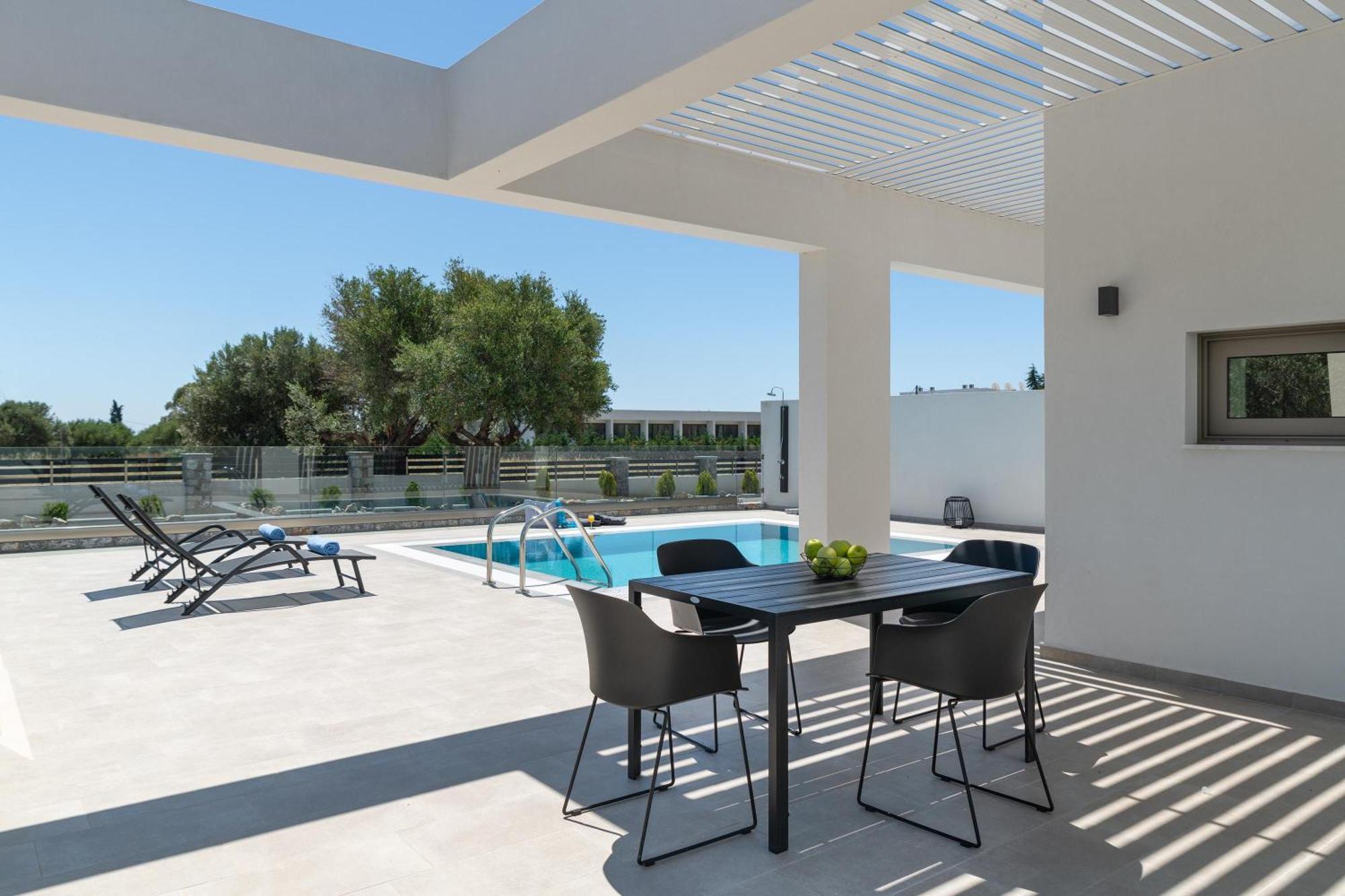 Armonia Suites Gennadi Bagian luar foto